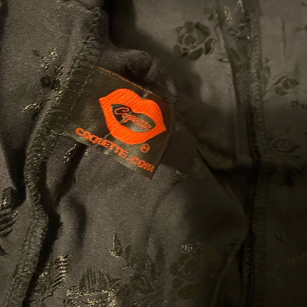 Coquette black Brocade jacket Medium NWT - Picture 6 of 14